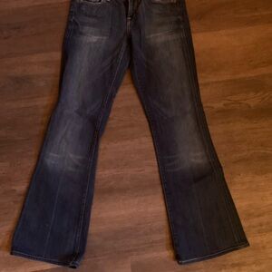 Dark Wash Flared Jeans